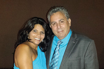 Jeanine and Barry Teger. Links to their story