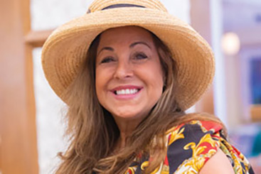 Photo of Bernadette Gabrielsen. Links to Thomas Parissidi’s Estate Gift